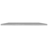 Bookshelf Boards 4 pcs Concrete Grey 80x50x1.5 cm Engineered Wood