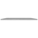 Bookshelf Boards 4 pcs Concrete Grey 80x50x1.5 cm