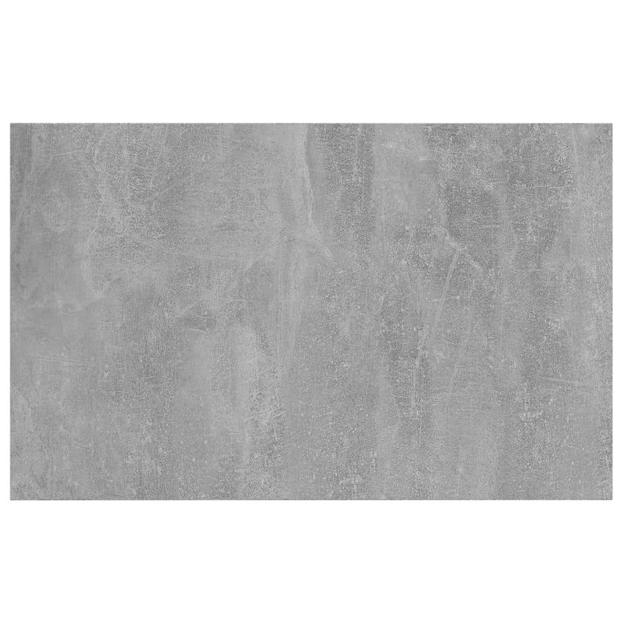 Bookshelf Boards 4 pcs Concrete Grey 80x50x1.5 cm