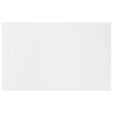 Bookshelf Boards 4 pcs High Gloss White 80x50x1.5 cm Engineered Wood - Top-Down View