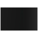 Bookshelf Boards 4 pcs High Gloss Black 80x50x1.5 cm Engineered Wood - Top-Down View