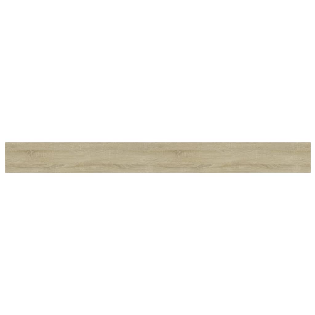 Bookshelf Boards 8 pcs Sonoma Oak 100x10x1.5 cm Engineered Wood