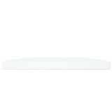 Bookshelf Boards 4 pcs White 100x20x1.5 cm Engineered Wood