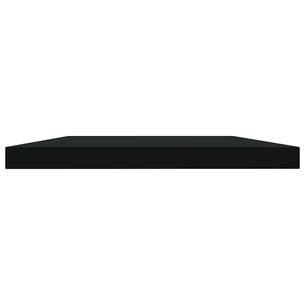 Bookshelf Boards 8 pcs Black 100x20x1.5 cm Engineered Wood