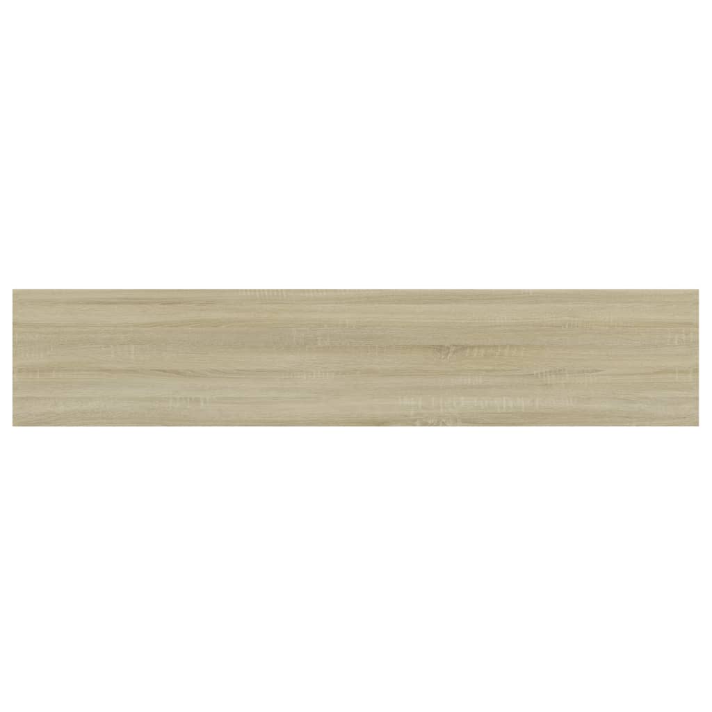 Bookshelf Boards 4 pcs Sonoma Oak 100x20x1.5 cm Engineered Wood