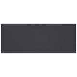 Bookshelf Boards 4 pcs Grey 100x40x1.5 cm Engineered Wood - Top-Down View