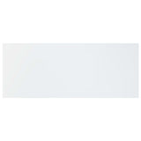 Bookshelf Boards 4 pcs High Gloss White 100x40x1.5 cm Engineered Wood - Top-Down View