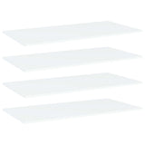 Bookshelf Boards 4 pcs White 100x50x1.5 cm Engineered Wood