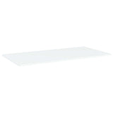 Bookshelf Boards 4 pcs White 100x50x1.5 cm Engineered Wood