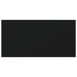 Bookshelf Boards 4 pcs Black 100x50x1.5 cm Engineered Wood