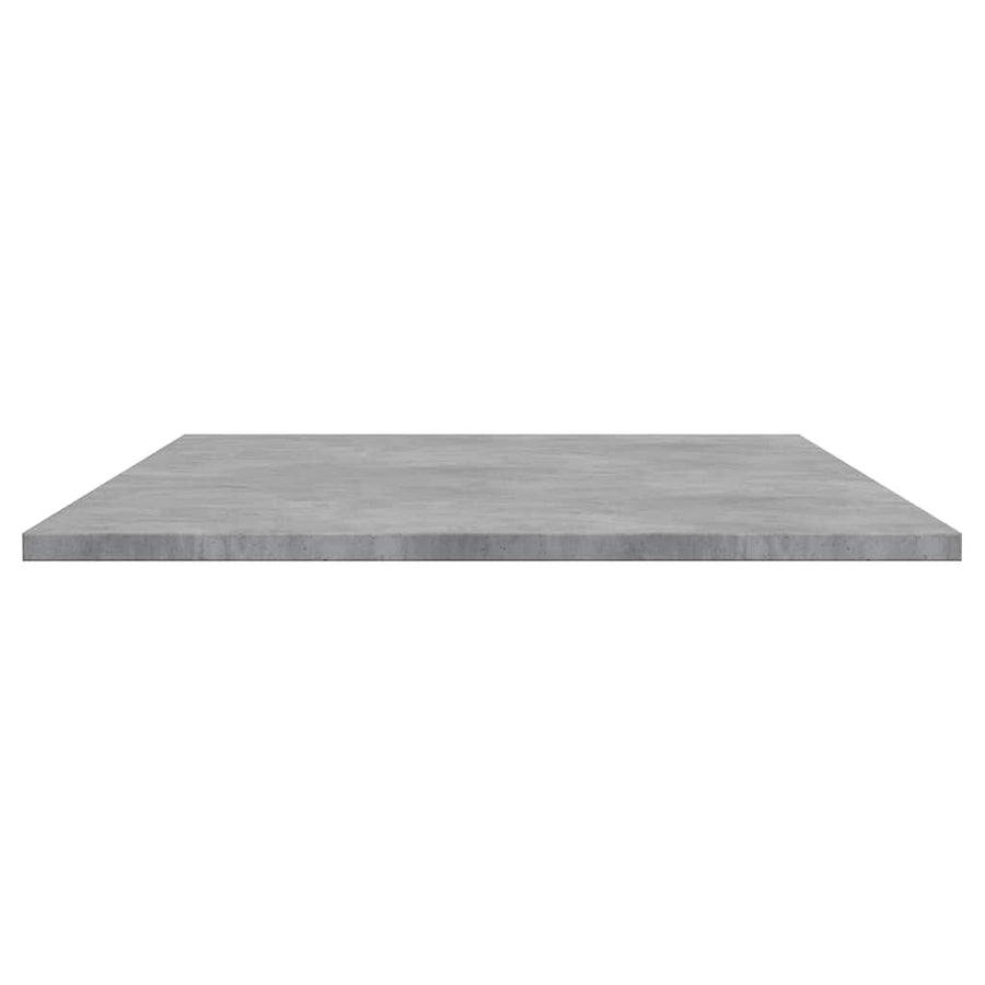 Bookshelf Boards 4 pcs Concrete Grey 100x50x1.5 cm