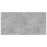 Bookshelf Boards 4 pcs Concrete Grey 100x50x1.5 cm Engineered Wood - Rear View