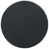 3 Piece Garden Bar Set with Cushions Poly Rattan Black - Top-Down View
