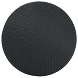 5 Piece Garden Bar Set with Cushions Poly Rattan Black - Top-Down View