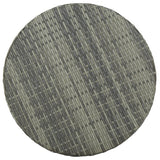 3 Piece Garden Bar Set Poly Rattan Grey - Top-Down View