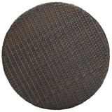 5 Piece Garden Bar Set Poly Rattan Brown - Top-Down View