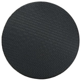 5 Piece Garden Bar Set Poly Rattan Black - Top-Down View