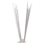 2-row Stainless Steel Bird & Pigeon Spikes Set of 20 10 m