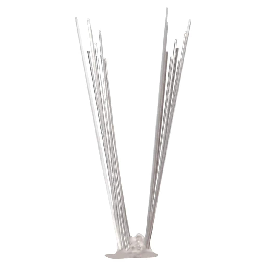 2-row Stainless Steel Bird & Pigeon Spikes Set of 20 10 m
