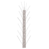 5-row Stainless Steel Bird & Pigeon Spikes Set of 40 20 m - Side View