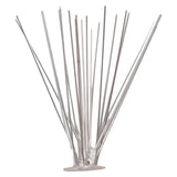 5-row Stainless Steel Bird & Pigeon Spikes Set of 40 20 m - 45-Degree Angle