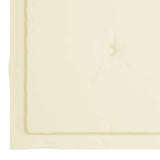 Garden Chairs with Cream Cushions 3 pcs Solid Teak Wood - Extra Image