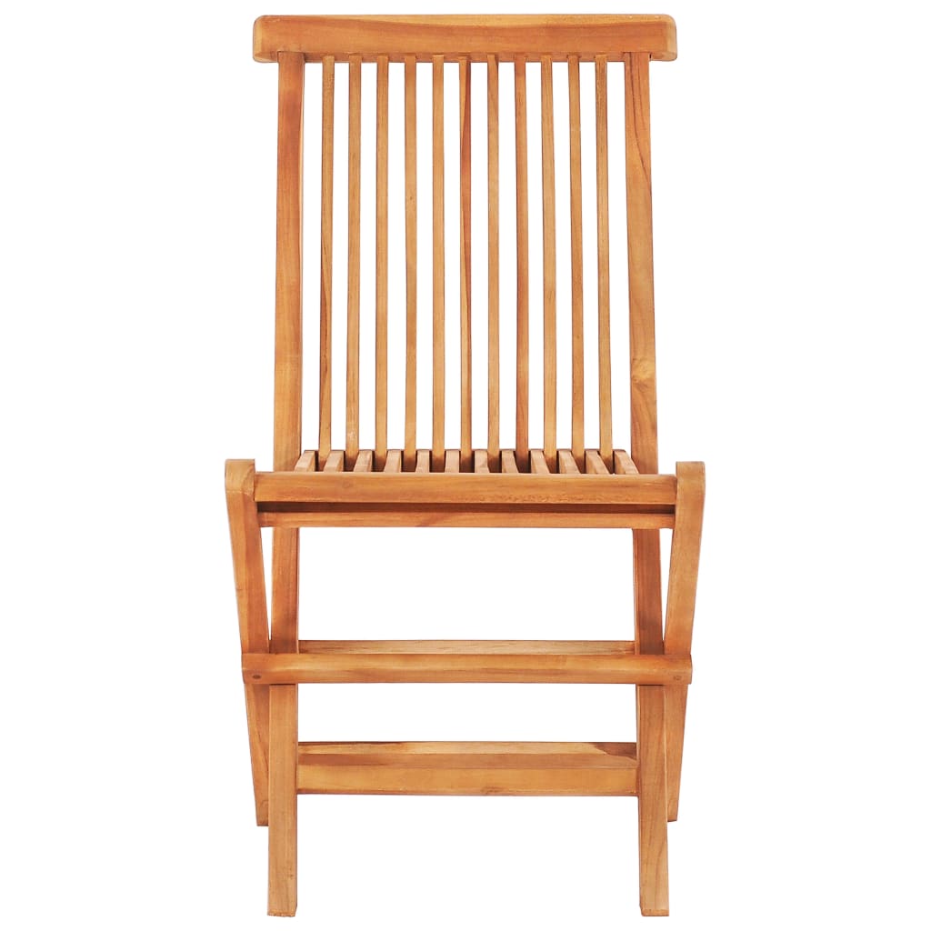 3 Piece Bistro Set with Anthracite Cushions Solid Teak Wood