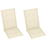 Rocking Chair with cushion Bamboo - 45-Degree Angle