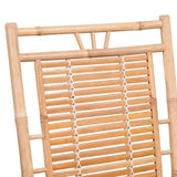 Rocking Chair with Cushion Bamboo