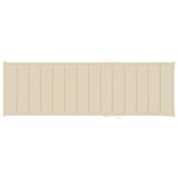 2-Person Sun Lounger with Cushions Bamboo - Extra Image