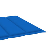 2-Person Sun Lounger with Cushions Bamboo