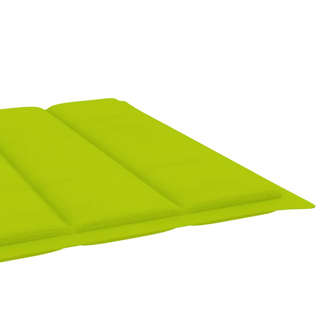2-Person Sun Lounger with Cushions Bamboo