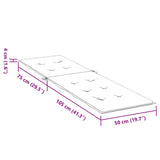 Outdoor Deck Chair with Footrest and Cushion Solid Acacia Wood - Extra Image