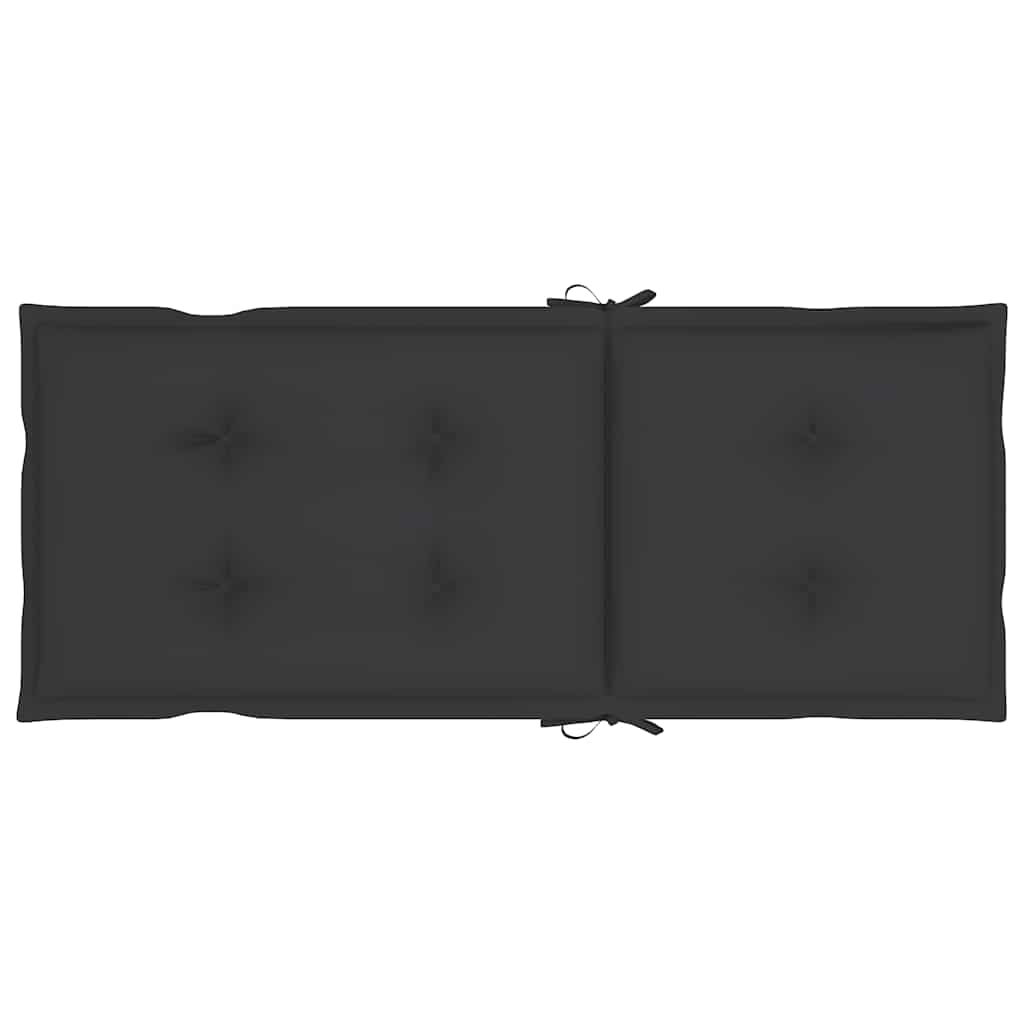 Garden Reclining Chairs 2 pcs with Cushions Solid Acacia Wood