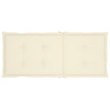 Garden Reclining Chairs 3 pcs with Cushions Solid Acacia Wood - Low Angle