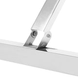 Kitchen Folding Work Table 100x60x80 cm Stainless Steel - Rear View