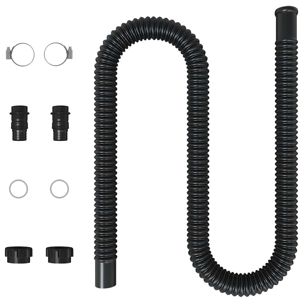 Curved Pool Solar Heating Panels 2 pcs 110x65 cm