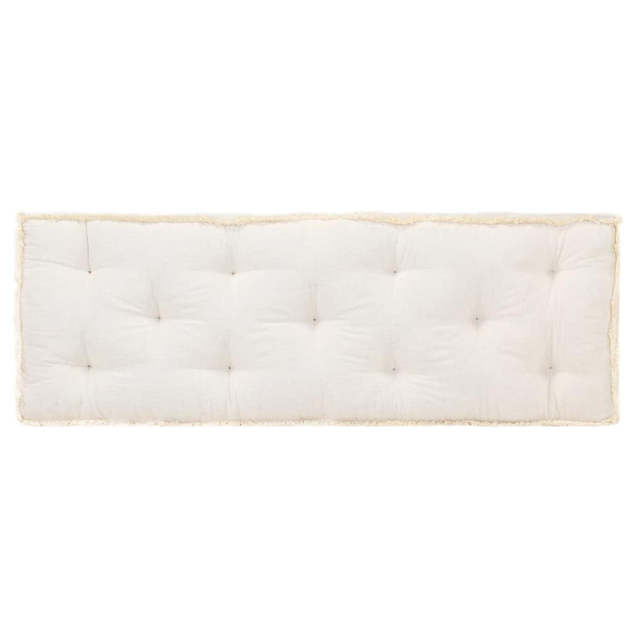 Pallet Sofa Cushion Beige 120x40x7 cm