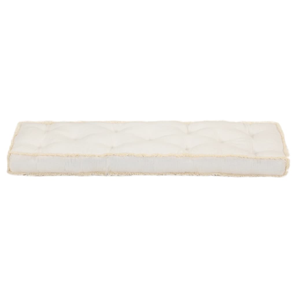Pallet Sofa Cushion Beige 120x40x7 cm