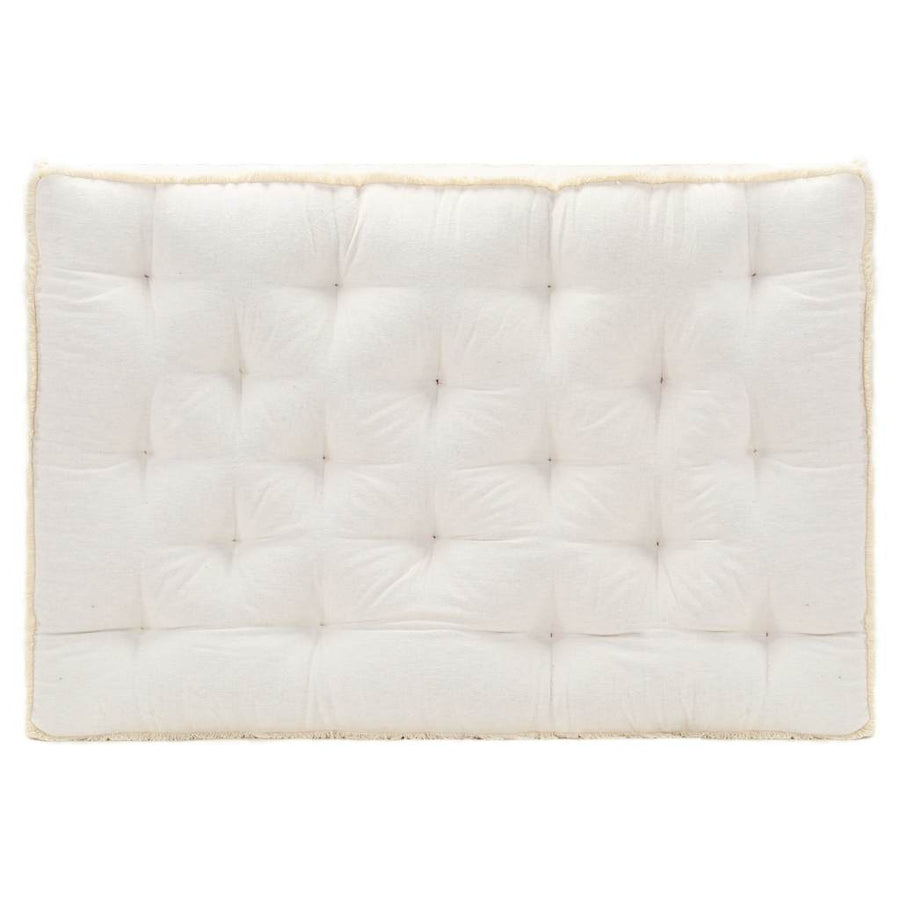 Pallet Sofa Cushion Beige 120x80x10 cm