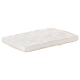 Pallet Sofa Cushion Beige 120x80x10 cm - Side View