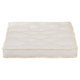 Pallet Sofa Cushion Beige 120x80x10 cm - Top-Down View