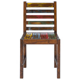 Dining Chairs 2 pcs Solid Reclaimed Wood