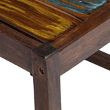Dining Chairs 2 pcs Solid Reclaimed Wood - Close-Up Angle