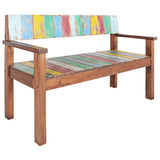 Bench 115 cm Solid Reclaimed Wood