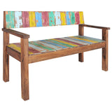 Bench 115 cm Solid Reclaimed Wood