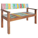 Bench 115 cm Solid Reclaimed Wood - Extra Image