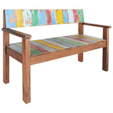Bench 115 cm Solid Reclaimed Wood - Extra Image