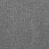 Dining Chairs 4 pcs Light Grey Fabric
