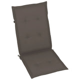 Garden Reclining Chairs 6 pcs with Cushions Solid Acacia Wood - Close-Up Angle